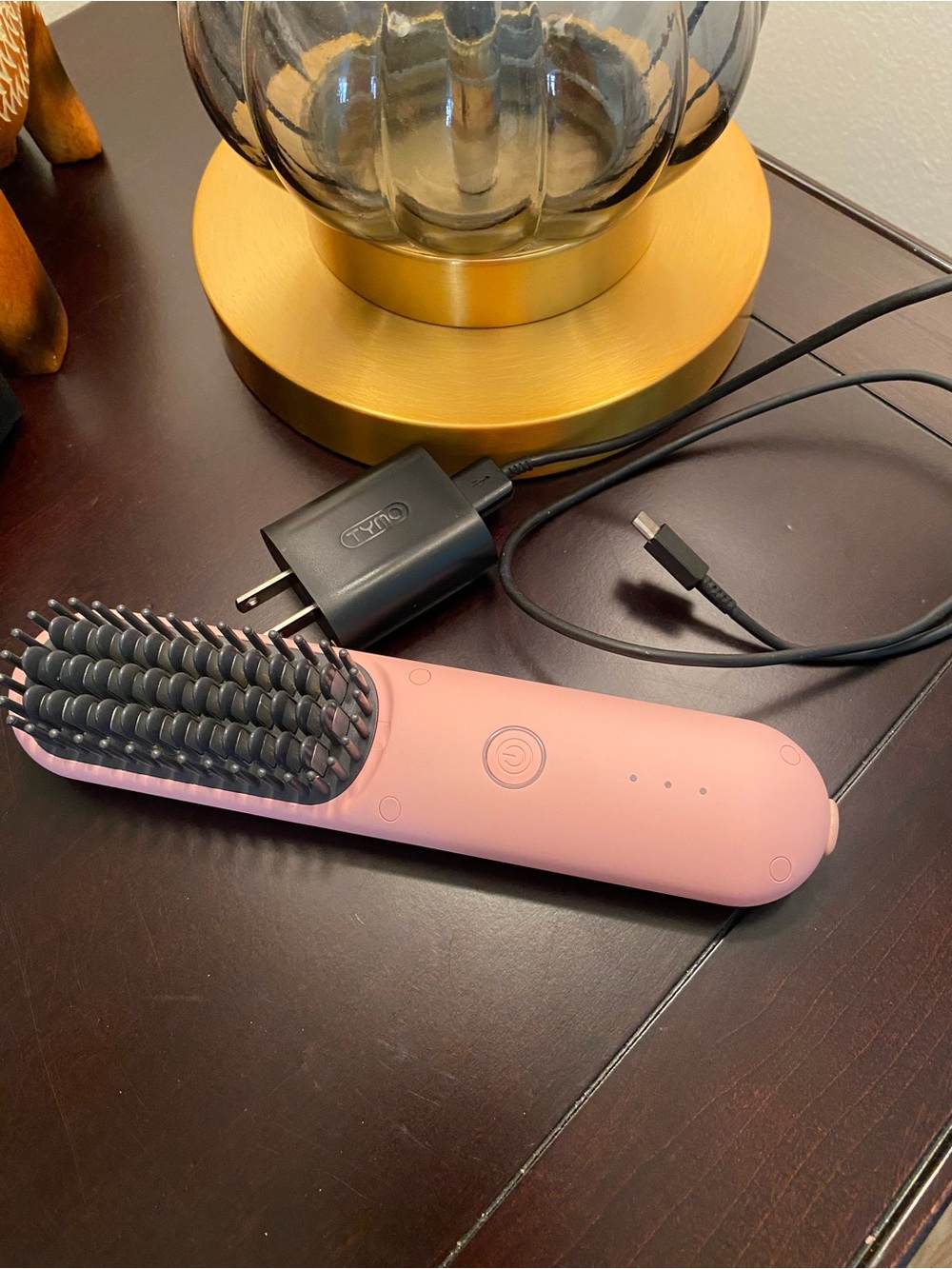 TYMO Porta Cordless Hair Straightener Brush